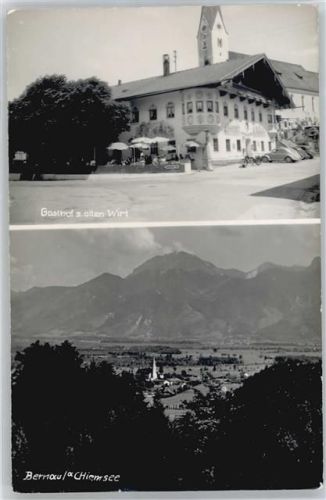 Bernau Gasthaus Zum alten Wirt, Gesamtansicht