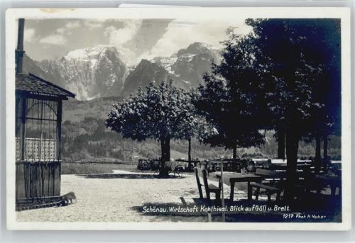 83471 W8240 Schönau a Königssee - Wirtschaft Kohlhiesl