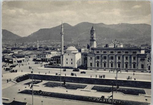Tirana Piazza Scanderbeg Skanderbeg-Platz