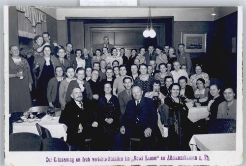 Assmannshausen Foto-Karte, Hotel Lamm