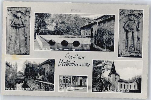 Veltheim Wasserburg, Burggraben,