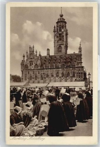 Middelburg Marktszene AK