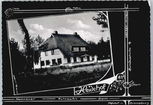 29392 W3125 Wesendorf , Niedersachs - Hotel, Raststätte Heidehof