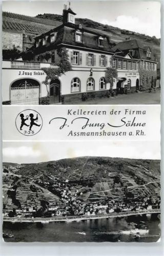 Assmannshausen Kellereien der Firma J. Jung Söhne