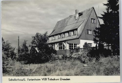 Schellerhau Ferienheim VEB Tabakuni Dresden
