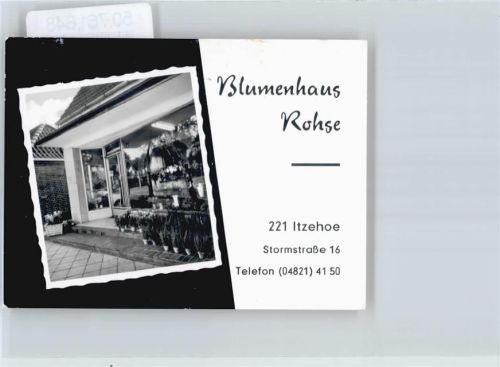 Itzehoe Foto, Geschäft Blumenhaus Rohse