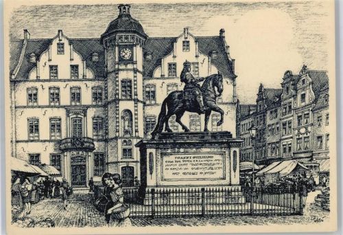Düsseldorf Marktplatz, Denkmal