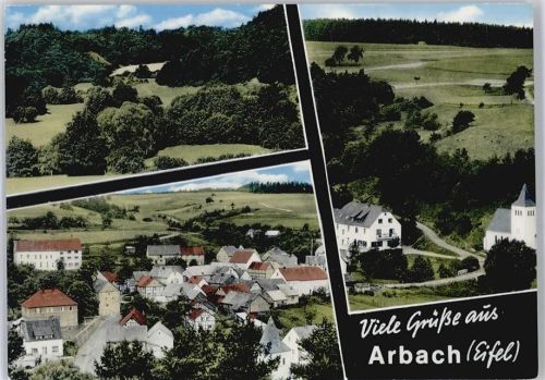 Arbach , Marke entfernt