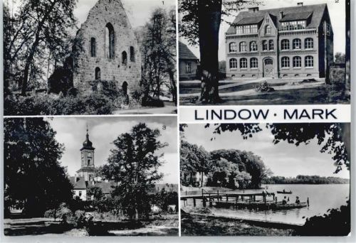 Lindow Klosterruine, Zentralschule, Kirche, Wutzsee AKU2