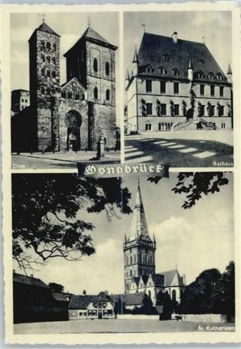 49074 W4500 Osnabrück - Dom, Rathaus, Kirche