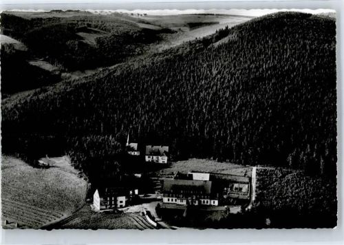 Westfeld Fliegeraufnahme, Berghotel Hoher Knochen