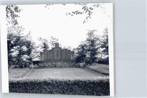 Dammhausen Foto mit Negativ, Ehrenmal