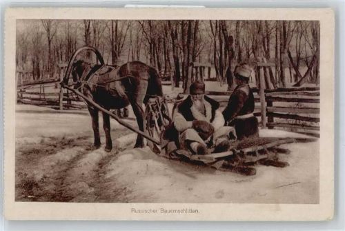 russischer Bauernschlitten