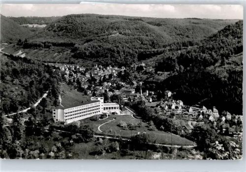 Urach Gesamtansicht, Haus auf der Alb