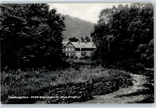 Treseburg FDGB-Erholungsheim Haus Wildstein