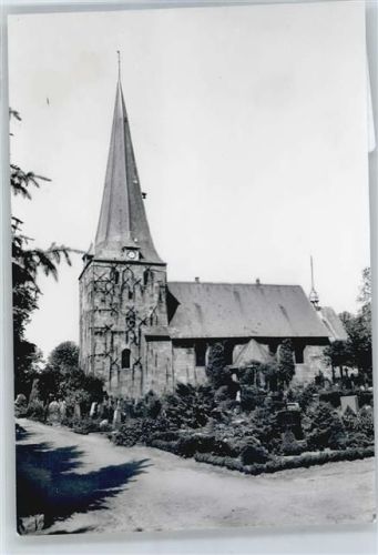 Sörup Foto mit Negativ, Kirche