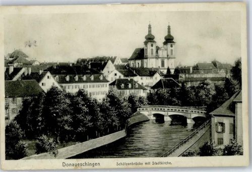 Donaueschingen Schülzerbrücke, Stadtkirche