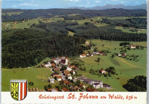 Sankt Johann Panorama Fliegeraufnahme