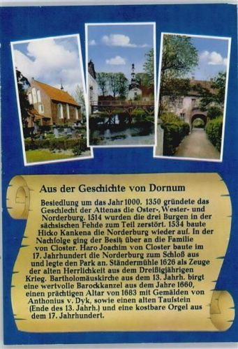 Dornum Geschichte von Dornum, Tor, Kirche