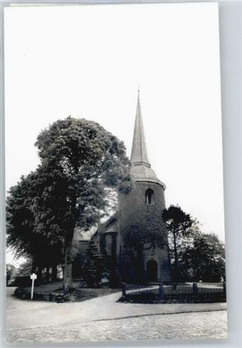 Kaltenkirchen Foto mit Negativ, Kirche