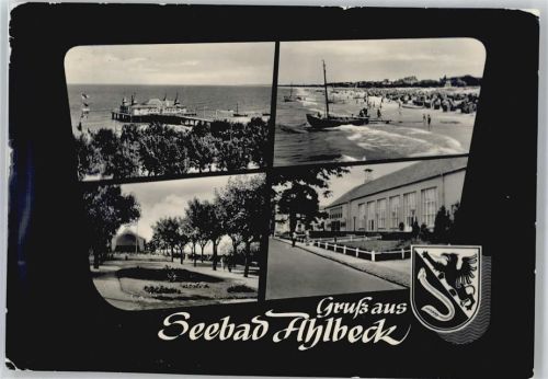 Ahlbeck Strand, Seebrücke, Park