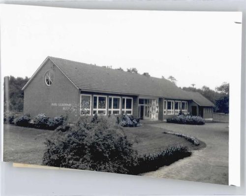 Lilienthal Foto mit Negativ, Schule