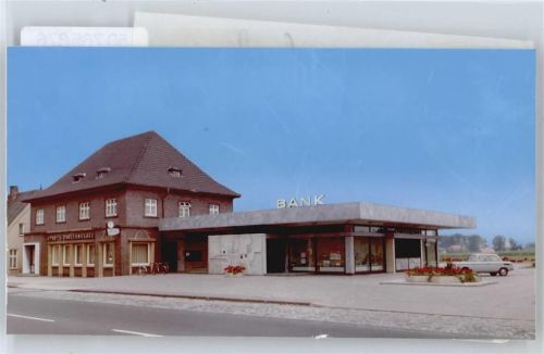 Asendorf Foto mit Negativ, Spar- und Darlehenskasse, Bank