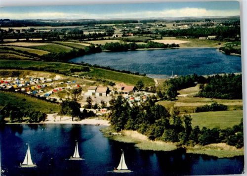 Rönnau Campingplatz am Segeberger See , Fliegeraufnahme