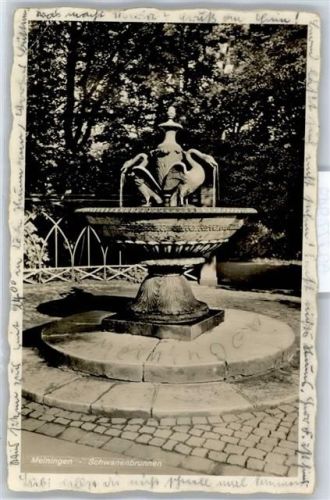 Meiningen Schwanenbrunnen
