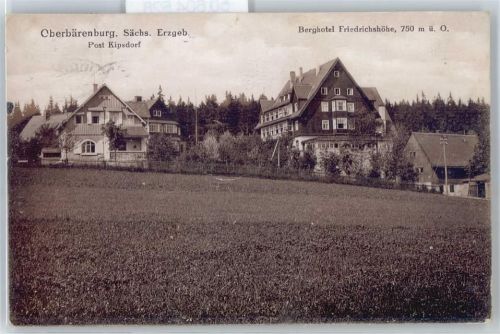 Oberbärenburg Berghotel Friedrichshöhe