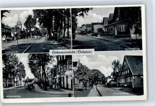 Hohenwestedt Lindenstraße, Bahnhofstraße, Wilhelmstraße, Friedrichstraße