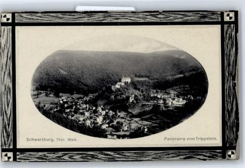 Schwarzburg Blick vom Trippstein