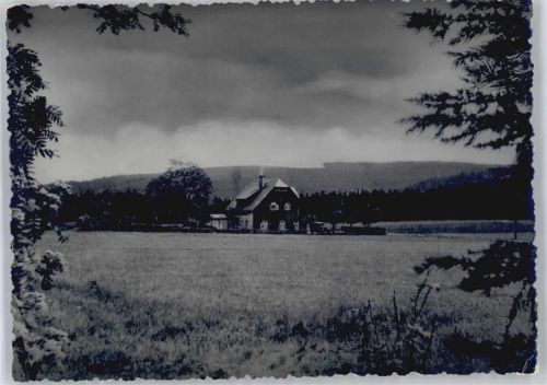 Pobershau Gaststätte Bergschänke zum Katzenstein