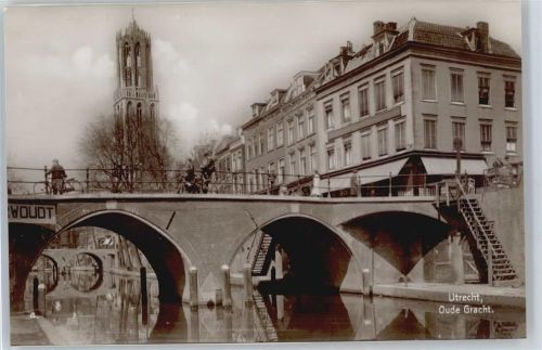 Utrecht OudeGracht, Brücke