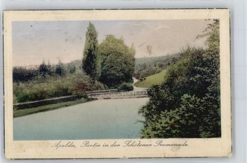 Apolda Partie in der Schötener Promenade