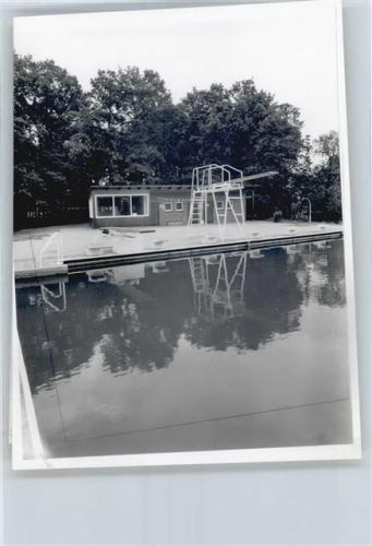 Heeslingen Foto mit Negativ, Schwimmbad
