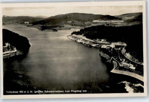 Schluchsee Fliegeraufnahme