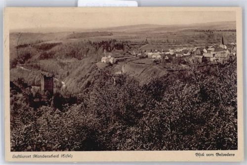 54531 W5562 Manderscheid , Eifel - Panorama AKU2