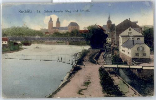 Rochlitz Schwankender Steg, Schloß
