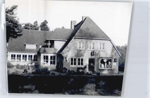 Sandkrug Gaststätte Ritterhaff, Foto mit Negativ