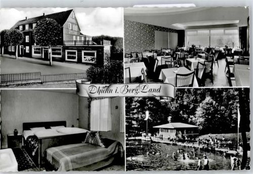 Dhünn Hotel, Restaurant Zu den drei Linden, Schwimmbad