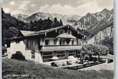 Oberstdorf Gasthaus Schwand