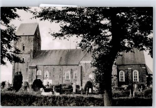 25938 W2270 Nieblum - Kirche, Friedhof