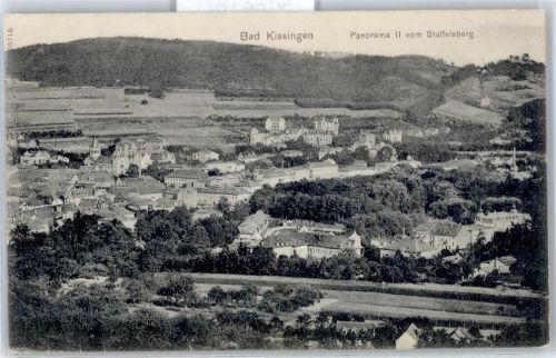 Bad Kissingen Blick vom Staffelsberg