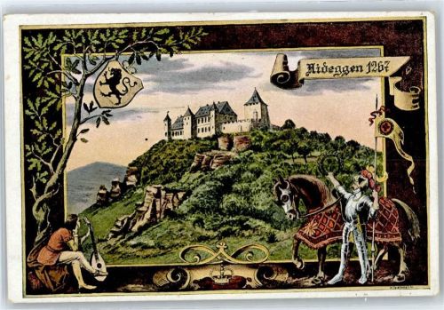 Nideggen Schloss, Ritter