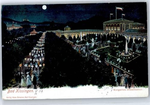 Bad Kissingen Kurgarten-Illumination