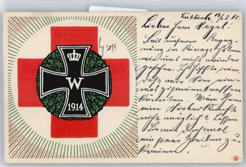 1914, Eisernes Kreuz
