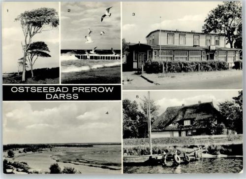 Ostseebad Prerow Esperort , Erholungsheim am Hafen