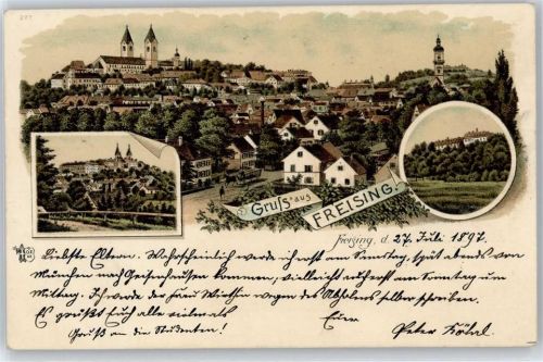 Freising Gesamtansicht