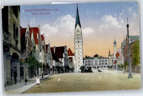 85276 W8068 Pfaffenhofen a d Ilm - Oberer Stadtplatz